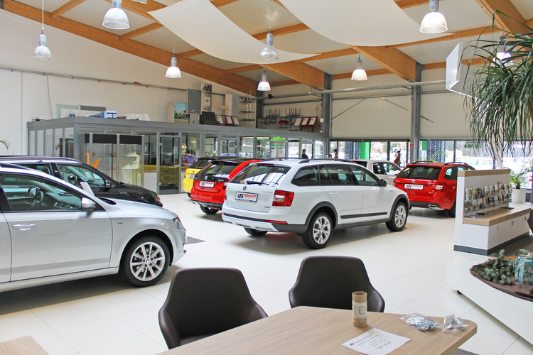 dealer showroom